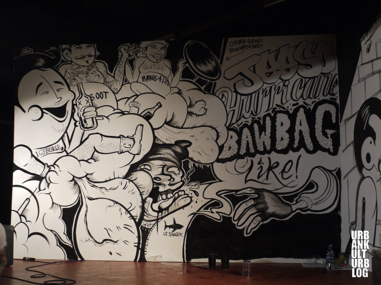 Hurricane Bawbag SW Glasgow - complete with old school UKB watermark...