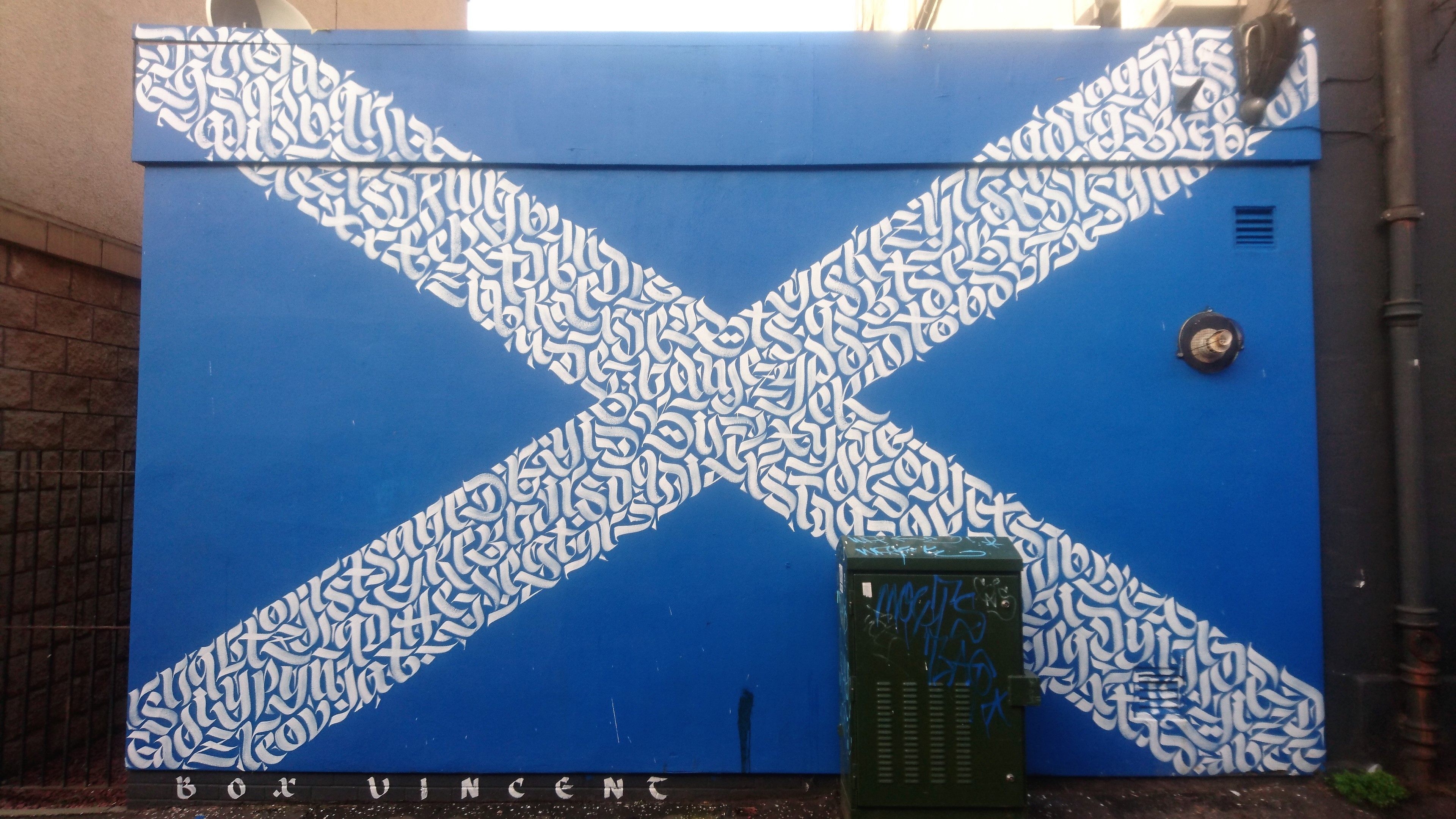 Box Vincent’s calligraphy mural – Urban Kultur Blog